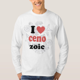 Ich liebe zenozoisches lustiges Zitat für Wissensc T-Shirt