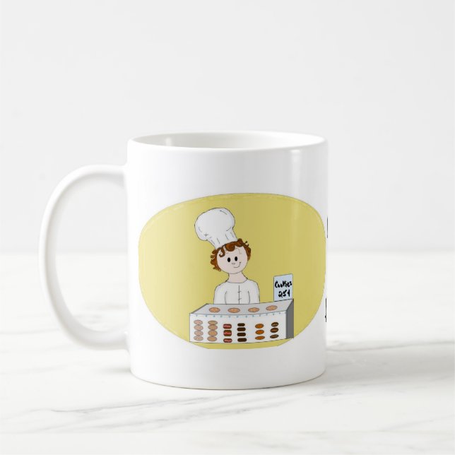 Ich Liebe zu backen Kaffeetasse (Links)