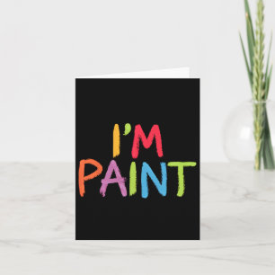 Ich Liebe zu Finger Paint - ich höre zu Finger Pai Karte