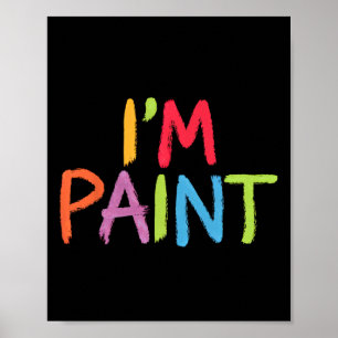 Ich Liebe zu Finger Paint - ich höre zu Finger Pai Poster