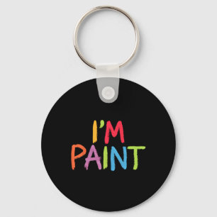 Ich Liebe zu Finger Paint - ich höre zu Finger Pai Schlüsselanhänger