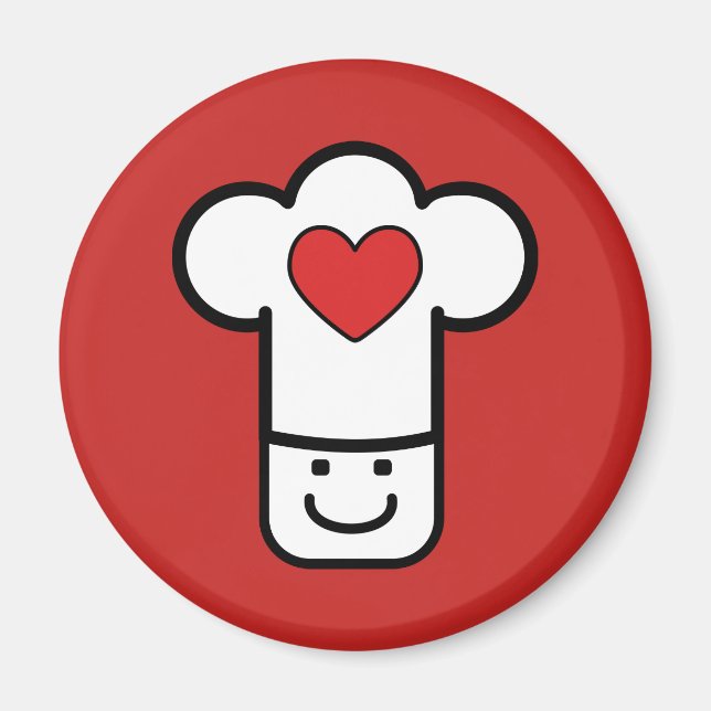 Ich Liebe zu kochen Magnet (Vorne)