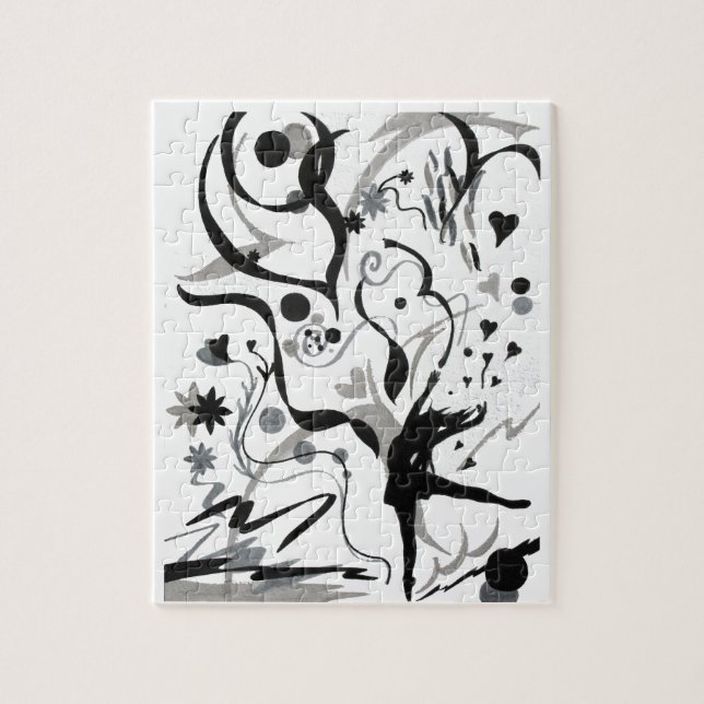 Ich Liebe zu tanzen! Puzzle (Vertikal)