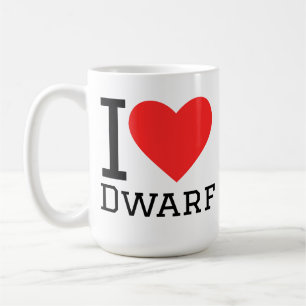 Ich liebe Zwerg Kaffeetasse