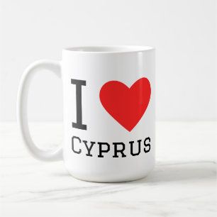 Ich liebe Zypern Kaffeetasse