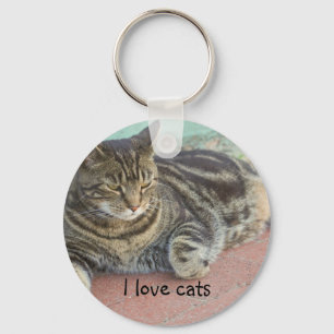 "Ich Liebekatzen" Schlüsselanhänger
