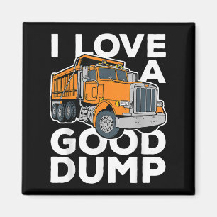 Ich Lieben einen guten, dumpfen, witzigen Truckfah Magnet
