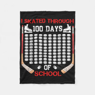 Ich lief 100 Tage lang durch den Eishockeyschläger Fleecedecke