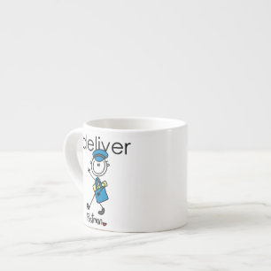 Ich Liefere Briefträger Espressotasse