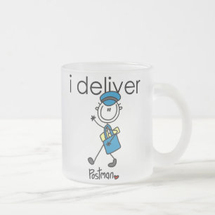 Ich Liefere Briefträger Mattglastasse