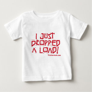 Ich ließ gerade eine Last fallen Baby T-shirt