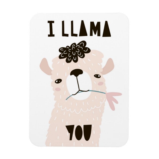 Ich Llama You Magnet (Vertikal)
