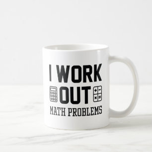 Ich löse Matheaufgaben Kaffeetasse