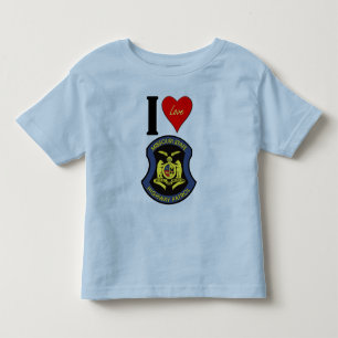 ICH LUV DIE MSHP KLEINKIND T-SHIRT