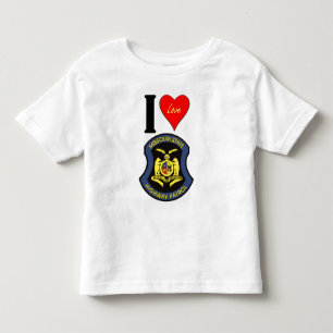ICH LUV DIE MSHP KLEINKIND T-SHIRT