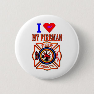 ICH LUY MEIN FIREMAN BUTTON