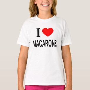 Ich ❤️ MACARONS Ich liebe MACARONS Ich mag MACARON T-Shirt