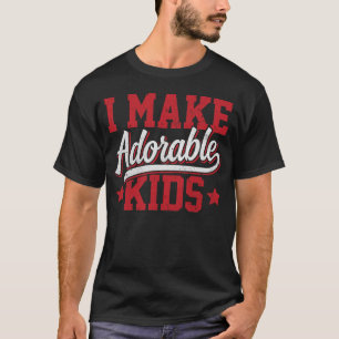 Ich mache Adventure Kids Funny Vater Quote T-Shirt