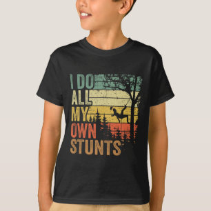 Ich mache all meine eigenen Stunts Arborist Dad Vi T-Shirt