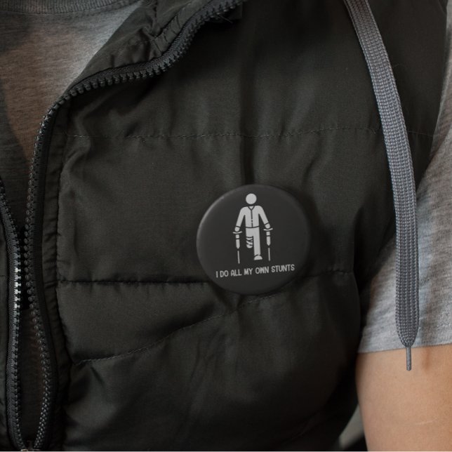 Ich mache alle meine eigenen Stunts - bekomme eine Button (Von Creator hochgeladen)