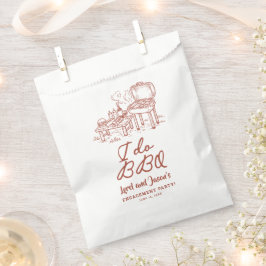 Ich mache BBQ-Paar-Spritzparty Verlobung Geschenktütchen