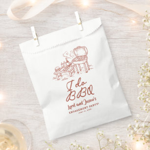 Ich mache BBQ-Paar-Spritzparty Verlobung Geschenktütchen