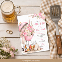 Ich mache BBQ Paarschwung Rosa Floral Barbecue