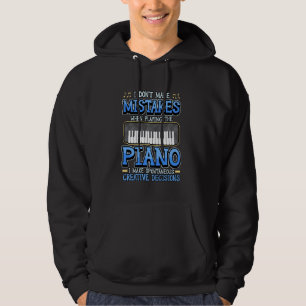 Ich mache beim Klavierspielen keine Fehler Hoodie