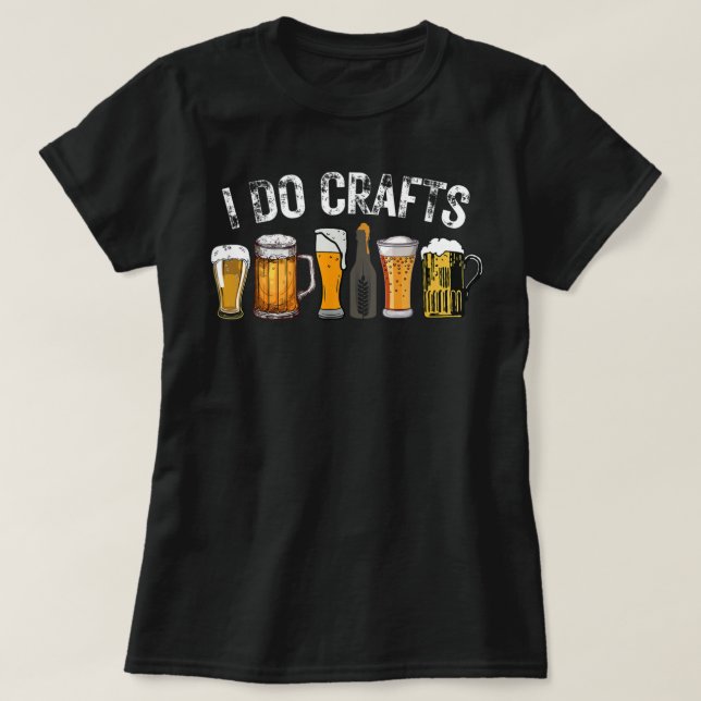 Ich mache Bierbrauerei-T - Shirt (Design vorne)