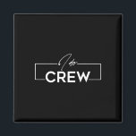 Ich mache Crew Groom Crew Hochzeit Bachelor Party  Magnet<br><div class="desc">Ich mache Crew Groom Crew Hochzeit Bachelor Party Matching</div>