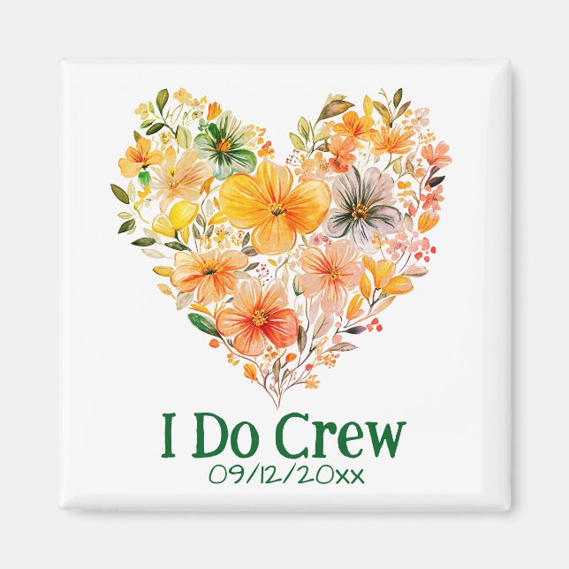 Ich mache Crew-Magnet Magnet (Vorne)