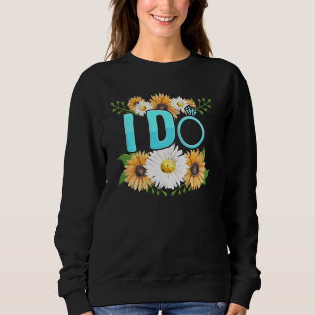 Ich mache Crew Matching Bridesmaid Bachelorette Br Sweatshirt (Vorderseite)