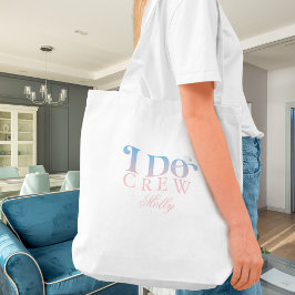 Ich mache Crew Pastel Moderne Schriftart Tote Tasc Tragetasche