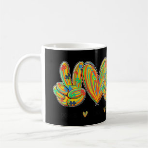Ich mache eine großartige Möglichkeit, Liebe und Kaffeetasse