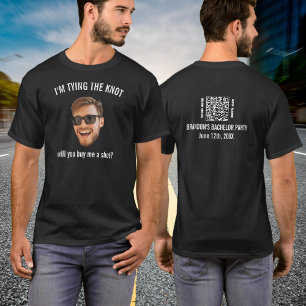 Ich mache Ernst, kauf mir einen Shot Junggesellena T-Shirt