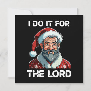 Ich mache es für den Herrn Christliches Weihnachts