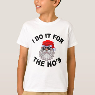 Ich mache es für die Hos lustiger Sommer Weihnacht T-Shirt