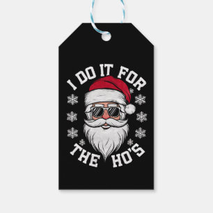 Ich mache es für die Hos lustiger Weihnachtsmann h Geschenkanhänger