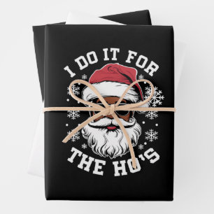 Ich mache es für die Hos Weihnachten Afrikanischer Geschenkpapier Set