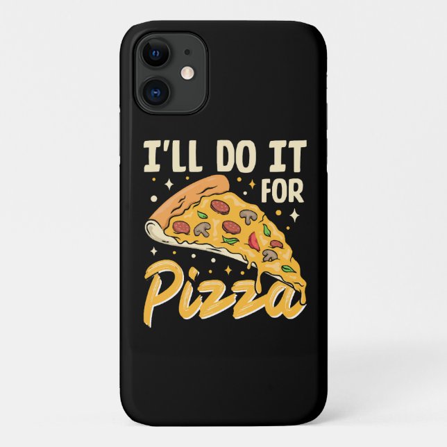 Ich mache es für Pizza Case-Mate iPhone Hülle (Rückseite)