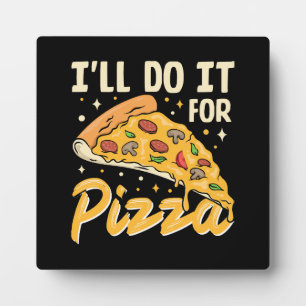 Ich mache es für Pizza Fotoplatte