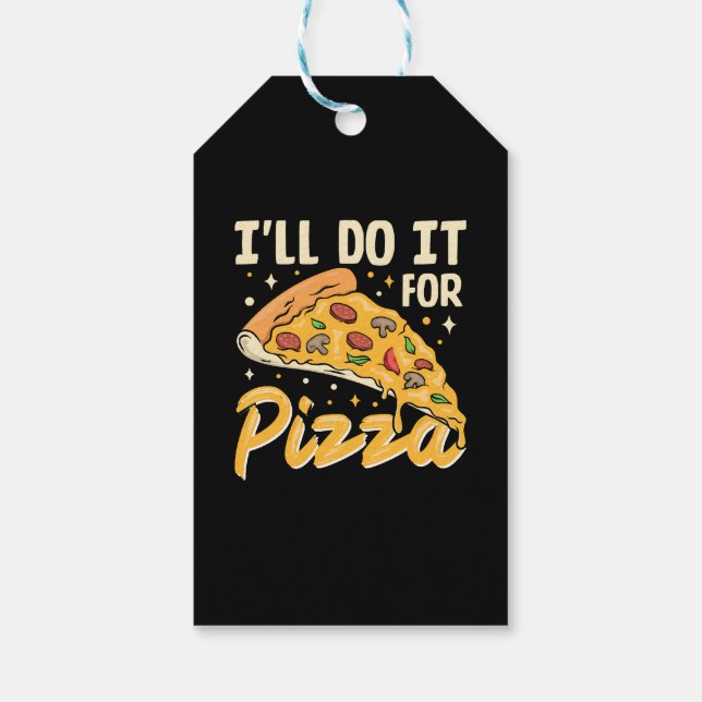 Ich mache es für Pizza Geschenkanhänger (Rückseite)