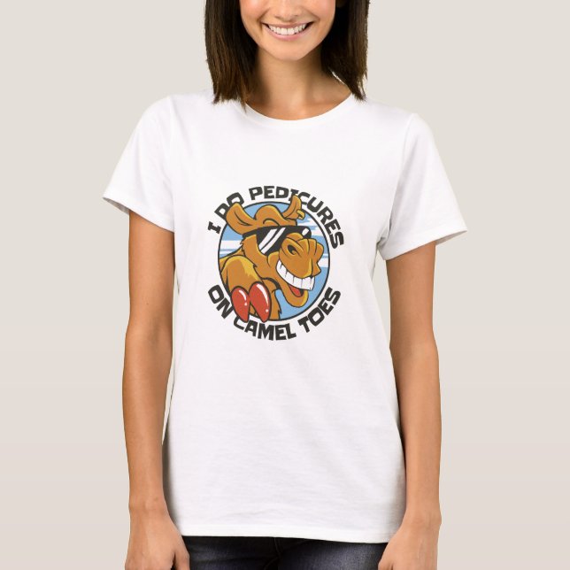 ICH MACHE FRIEDEN AUF KAMELZEN T-Shirt (Vorderseite)