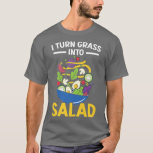 Ich mache Gras in Salad Koch Kulinarischer Gangste T-Shirt