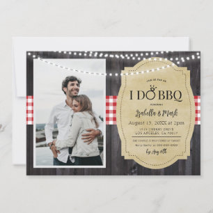 Ich mache GRILLEN Barbecue Bridal Dusche Einladung