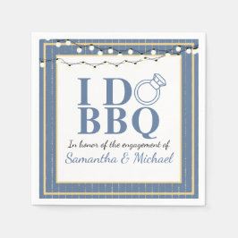 Ich mache GRILLEN Engagement Party Polterabend Serviette