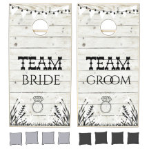 Ich mache GRILLEN Natural Wood Cornhole Set