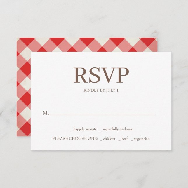 Ich mache GRILLEN RSVP-Karten Hochzeitskarten Mitteilungskarte (Vorne/Hinten)
