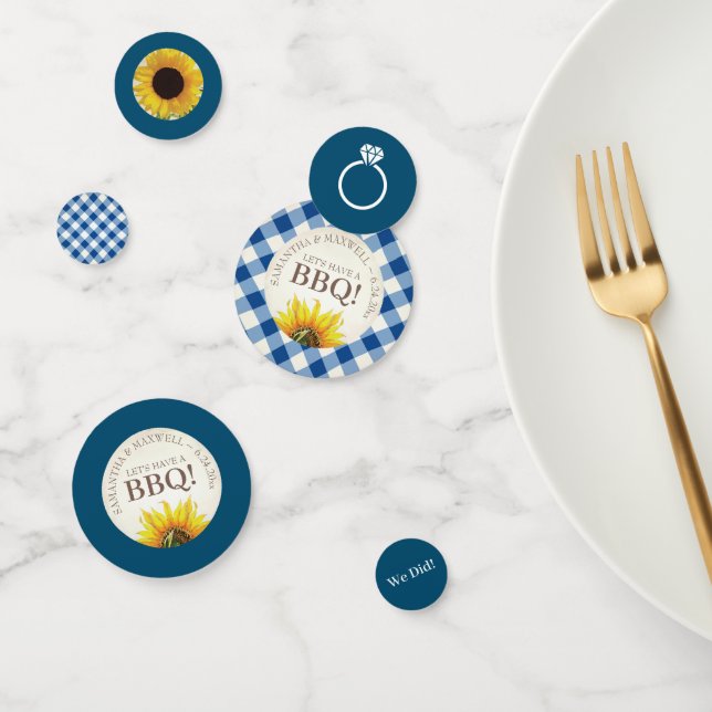 Ich mache GRILLEN Verlobung Brautparty Konfetti (Gruppe)