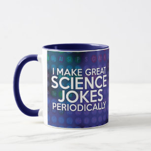 ICH MACHE GROSSARTIGE WISSENSCHAFTSWITZE PERIODISC TASSE